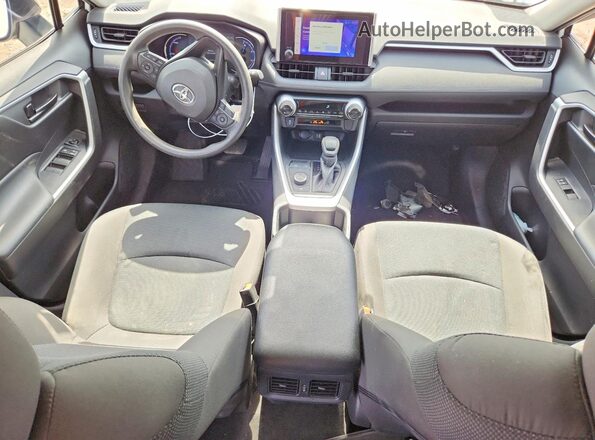 4T3LWRFV0PU106067 2023 TOYOTA RAV4 White Widok deski rozdzielczej