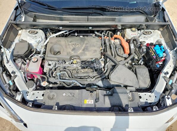 4T3LWRFV0PU106067 2023 TOYOTA RAV4 White Widok komory silnika