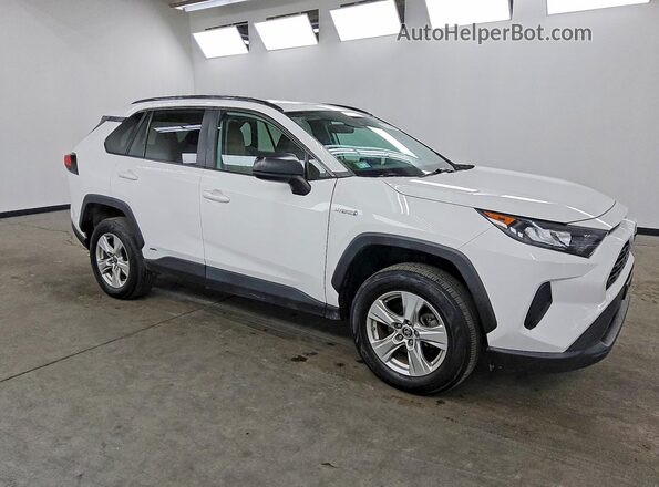 4T3LWRFV1MU023016 2021 TOYOTA RAV4 White Передня права чверть