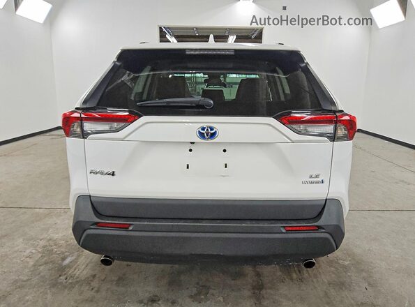4T3LWRFV1MU023016 2021 TOYOTA RAV4 White Вид ззаду