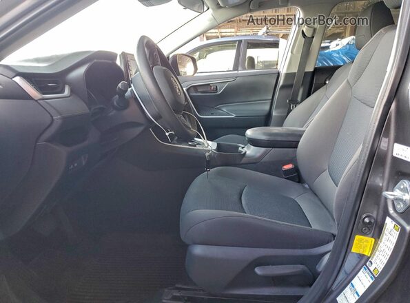 4T3LWRFV1NU076316 2022 TOYOTA RAV4 Gray Front interior view
