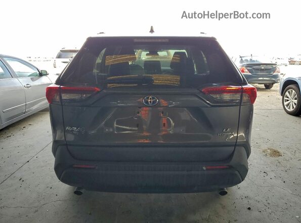 4T3LWRFV1NU076316 2022 TOYOTA RAV4 Gray Rear view