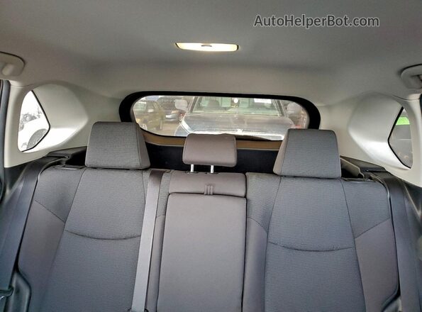 4T3LWRFV1NU076316 2022 TOYOTA RAV4 Gray Rear seats view