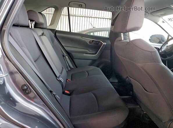4T3LWRFV1NU076316 2022 TOYOTA RAV4 Gray Rear interior view