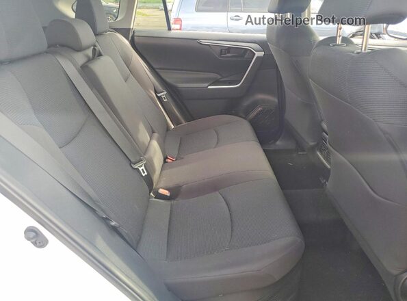 4T3LWRFV3MU036317 2021 TOYOTA RAV4 Белый Вид задних сидений