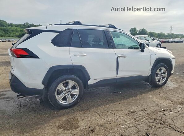 4T3LWRFV3MU036317 2021 TOYOTA RAV4 Белый Задняя правая четверть