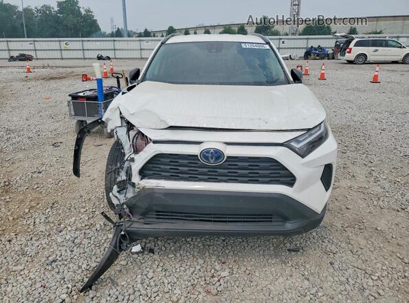 4T3LWRFV3PU108637 2023 TOYOTA RAV4 White Вид спереду