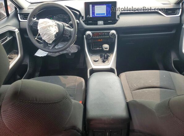 4T3LWRFV3PU108637 2023 TOYOTA RAV4 White Вид панелі приладів