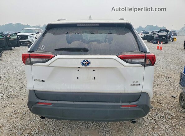 4T3LWRFV3PU108637 2023 TOYOTA RAV4 White Вид ззаду
