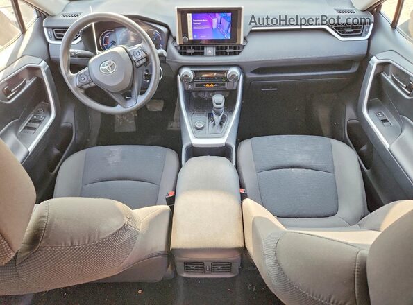 4T3LWRFV3RU154004 2024 TOYOTA RAV4 Gray Vista del salpicadero