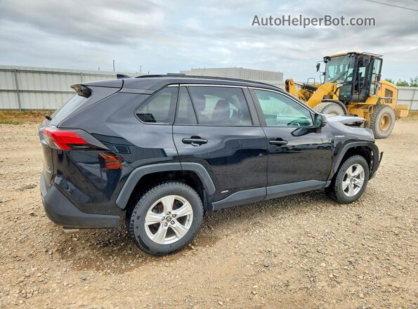 4T3LWRFV4MU033345 2021 TOYOTA RAV4 Black Rear right
