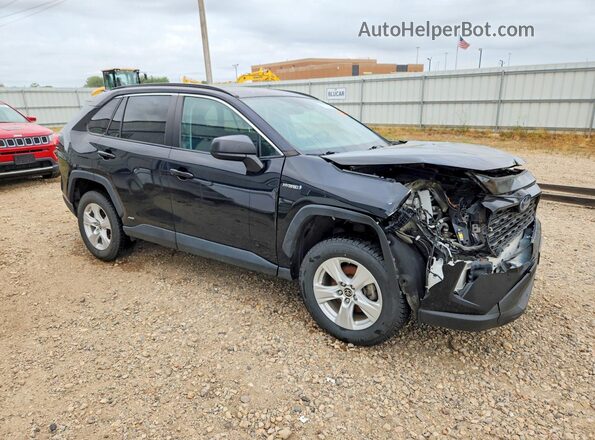 4T3LWRFV4MU033345 2021 TOYOTA RAV4 Black Front right