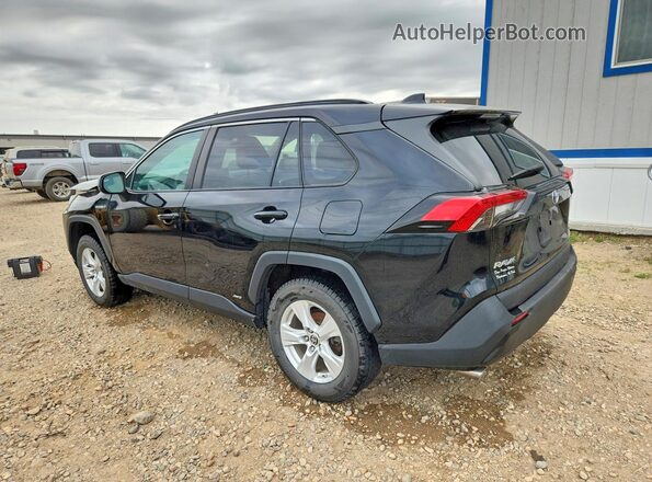 4T3LWRFV4MU033345 2021 TOYOTA RAV4 Black Rear left