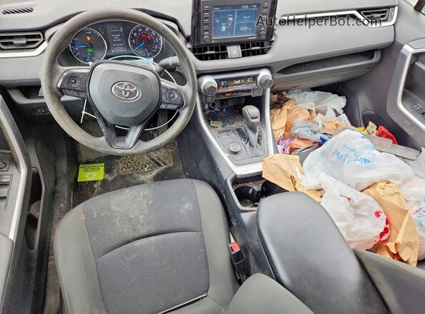 4T3LWRFV4MU033345 2021 TOYOTA RAV4 Black Dashboard view