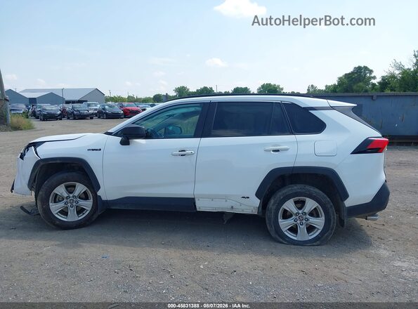4T3LWRFV6MU016725 2021 TOYOTA RAV4 HYBRID White 360 interior view