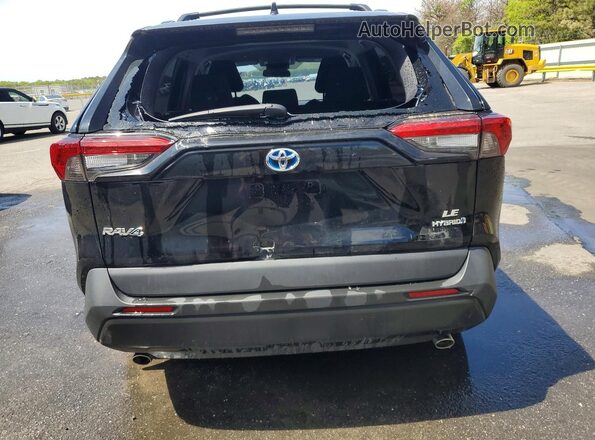4T3LWRFV6RU144258 2024 TOYOTA RAV4 Black უკანა ხედი