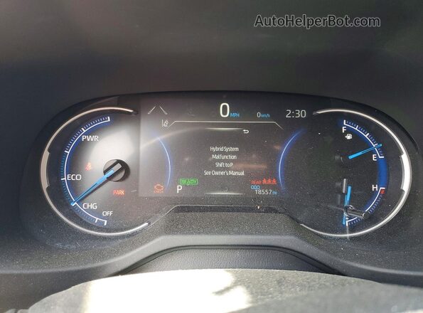 4T3LWRFV6RU144258 2024 TOYOTA RAV4 Black ხელსაწყოთა პანელის ხედი