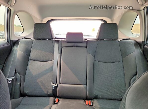 4T3LWRFV6RU154207 2024 TOYOTA RAV4 Silver Հետևի նստատեղերի տեսք