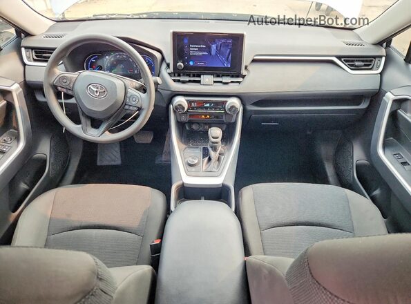 4T3LWRFV6RU154207 2024 TOYOTA RAV4 Silver Առջևի վահանակի տեսք