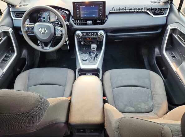 4T3LWRFV7MU033419 2021 TOYOTA RAV4 Silver Առջևի վահանակի տեսք