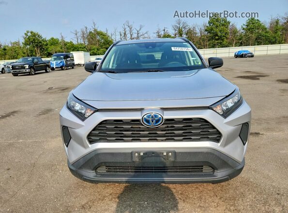 4T3LWRFV7MU033419 2021 TOYOTA RAV4 Silver Դիմացի տեսք