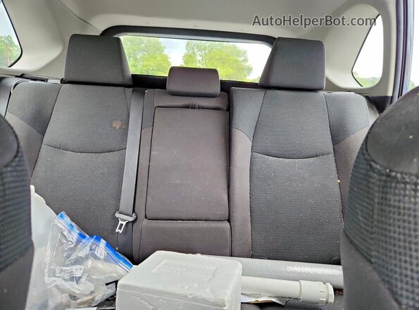 4T3LWRFV7MU038183 2021 TOYOTA RAV4 Серебряный Вид задних сидений