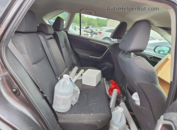 4T3LWRFV7MU038183 2021 TOYOTA RAV4 Серебряный Вид задней части салона