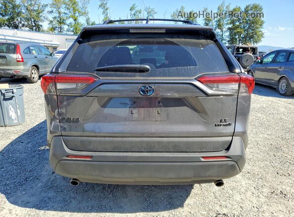 4T3LWRFV7NU067832 2022 TOYOTA RAV4 Gray Widok z tyłu