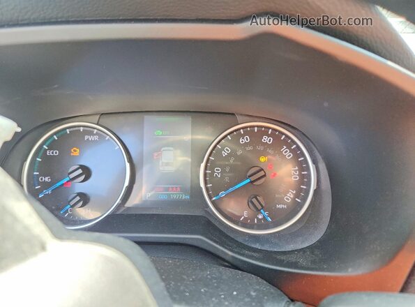 4T3LWRFV7NU067832 2022 TOYOTA RAV4 Gray Widok zestawu wskaźników