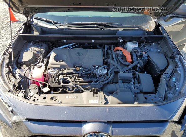 4T3LWRFV7NU067832 2022 TOYOTA RAV4 Gray Widok komory silnika