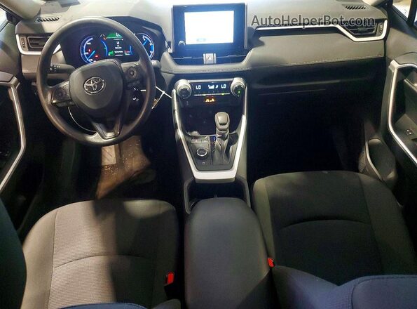 4T3LWRFV7RU129901 2024 TOYOTA RAV4 Gray Dashboard view