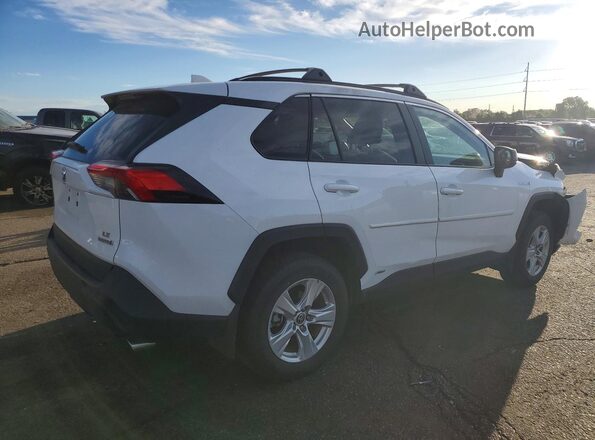 4T3LWRFV9MU044003 2021 TOYOTA RAV4 White უკანა მარჯვენა