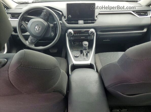 4T3LWRFV9RU129799 2024 TOYOTA RAV4 Серебряный Вид панели приборов