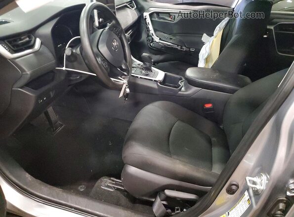 4T3LWRFV9SU212414 2025 TOYOTA RAV4 Silver Widok wnętrza z przodu