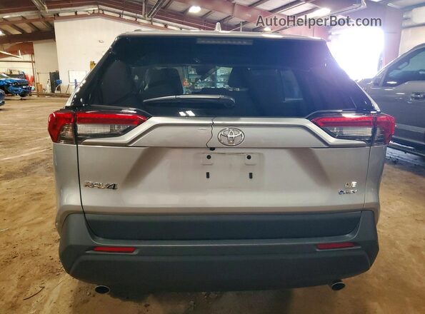 4T3LWRFV9SU212414 2025 TOYOTA RAV4 Silver Widok z tyłu