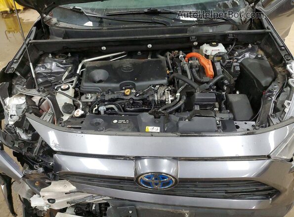 4T3LWRFVXMU023211 2021 TOYOTA RAV4 Gray Vista del compartimento del motor