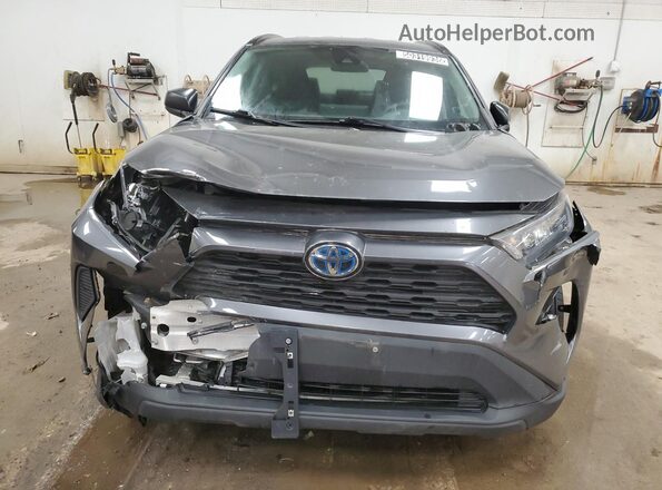 4T3LWRFVXMU023211 2021 TOYOTA RAV4 Gray Vista interior de 360 grados