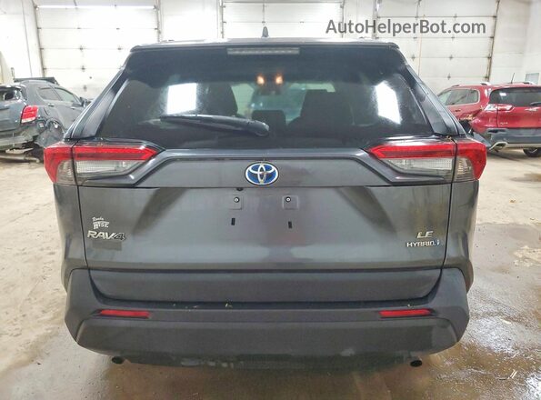 4T3LWRFVXMU023211 2021 TOYOTA RAV4 Gray Vista trasera