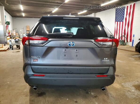 4T3LWRFVXMU026187 2021 TOYOTA RAV4 Charcoal Widok z tyłu