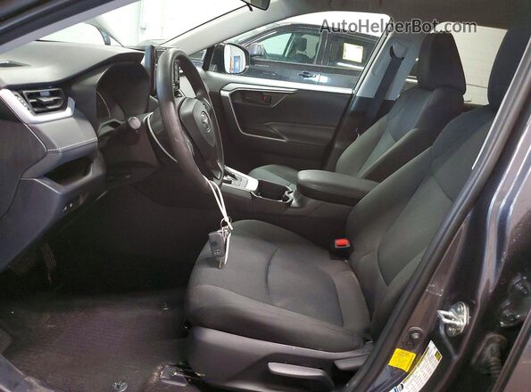 4T3LWRFVXMU026187 2021 TOYOTA RAV4 Charcoal Widok wnętrza z przodu