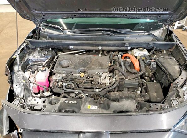 4T3LWRFVXMU026187 2021 TOYOTA RAV4 Charcoal Widok komory silnika