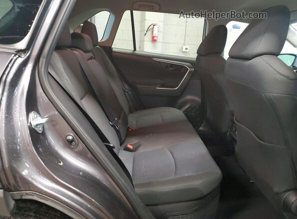 4T3LWRFVXMU026187 2021 TOYOTA RAV4 Charcoal Widok wnętrza z tyłu