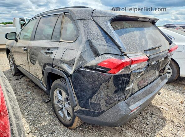 4T3LWRFVXNU076993 2022 TOYOTA RAV4 Black Задня ліва чверть