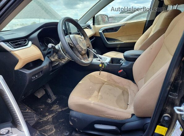 4T3LWRFVXNU076993 2022 TOYOTA RAV4 Black Вид салону спереду