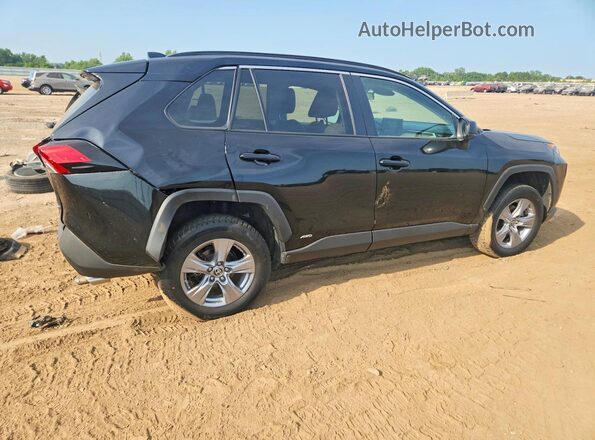 4T3LWRFVXNU076993 2022 TOYOTA RAV4 Black Задня права чверть