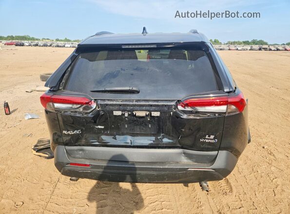 4T3LWRFVXNU076993 2022 TOYOTA RAV4 Black Вид ззаду
