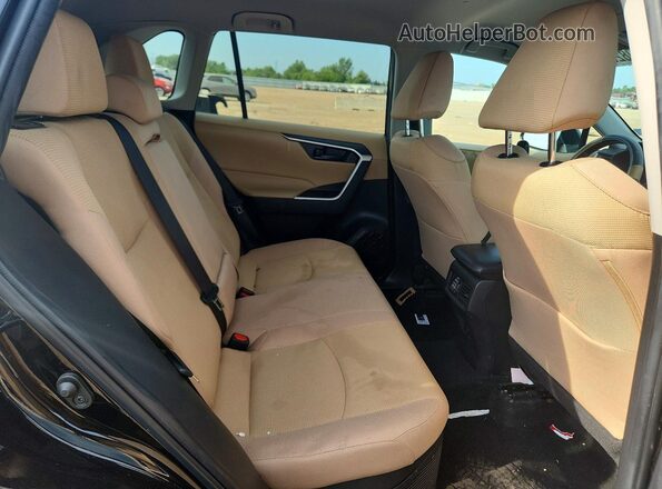 4T3LWRFVXNU076993 2022 TOYOTA RAV4 Black Вид задніх сидінь