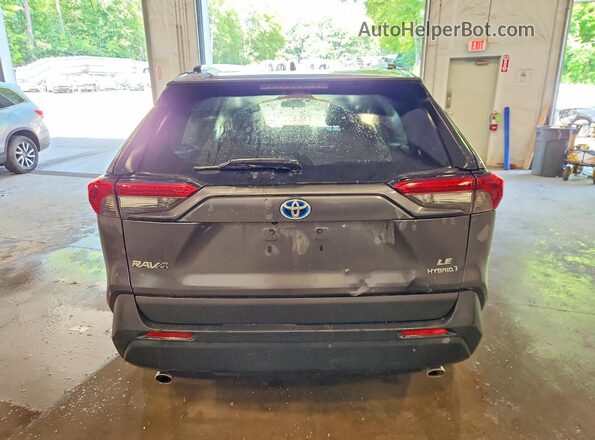 4T3MWRFV2LU007801 2020 TOYOTA RAV4 Gray Rear view