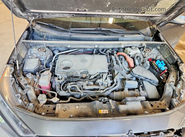 4T3MWRFV2LU007801 2020 TOYOTA RAV4 Gray Engine compartment view