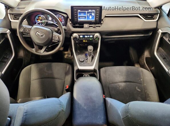 4T3MWRFV2LU007801 2020 TOYOTA RAV4 Gray Dashboard view